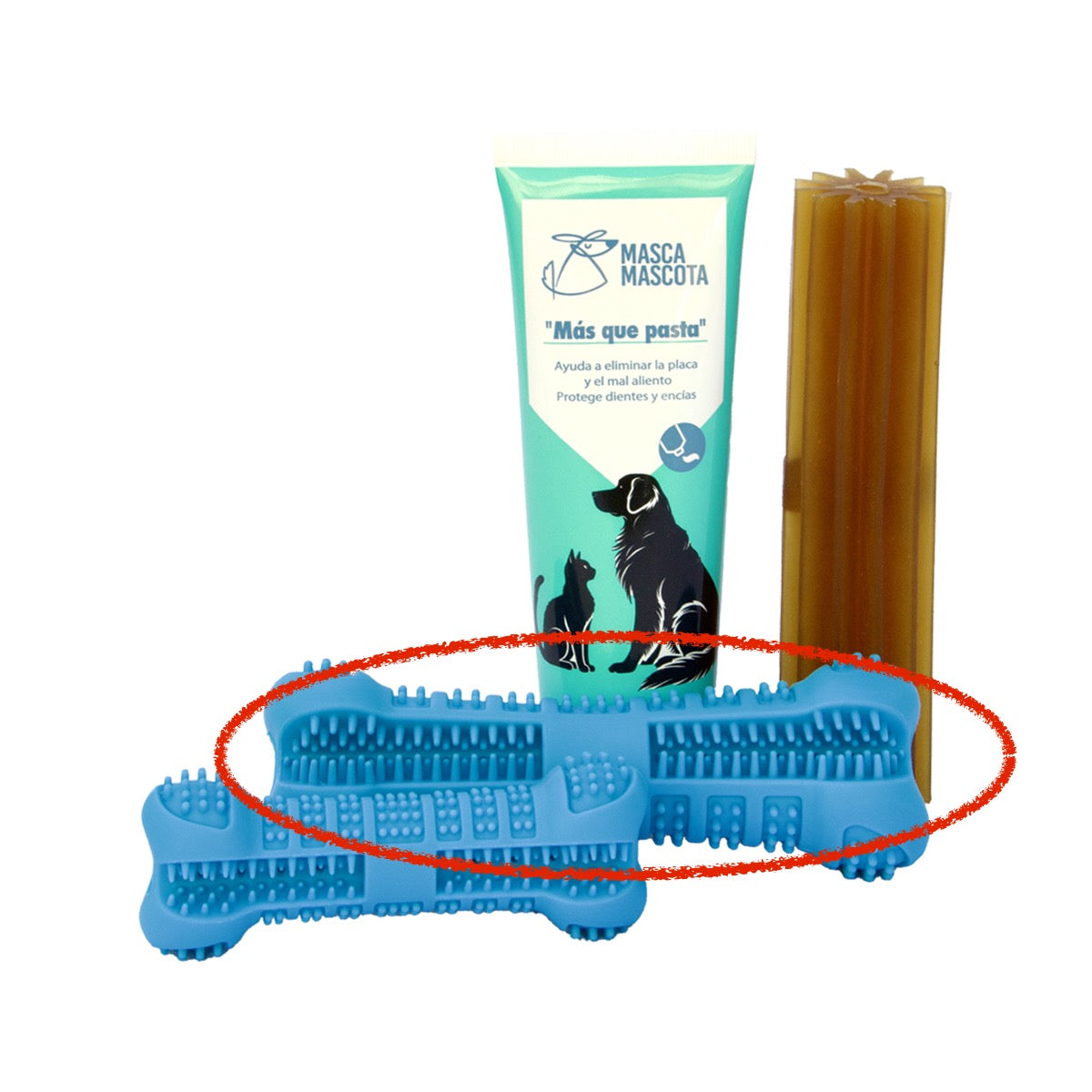 tubito 100 g + hueso grande