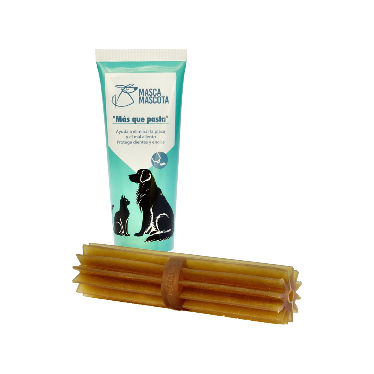 tubito 100 g + hueso resina natural