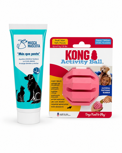 "Más que pasta" 100 g + Activity Ball S Kong