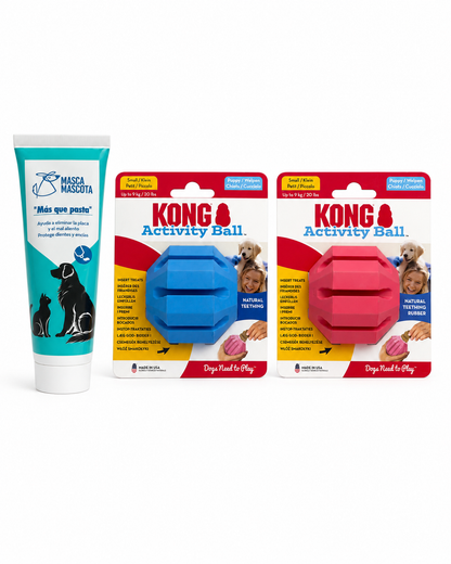 "Más que pasta" 100 g + Activity Ball S Kong